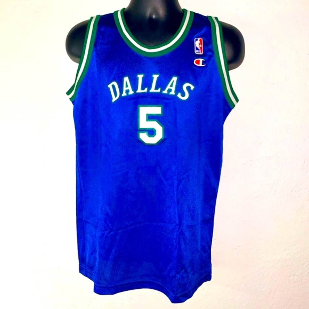 NBA / Champion - Vintage Jason Kidd Rookie Jersey
